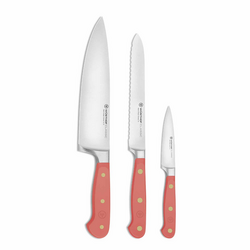 Wüsthof Classic Color 3-Piece Chef’s Knife Set