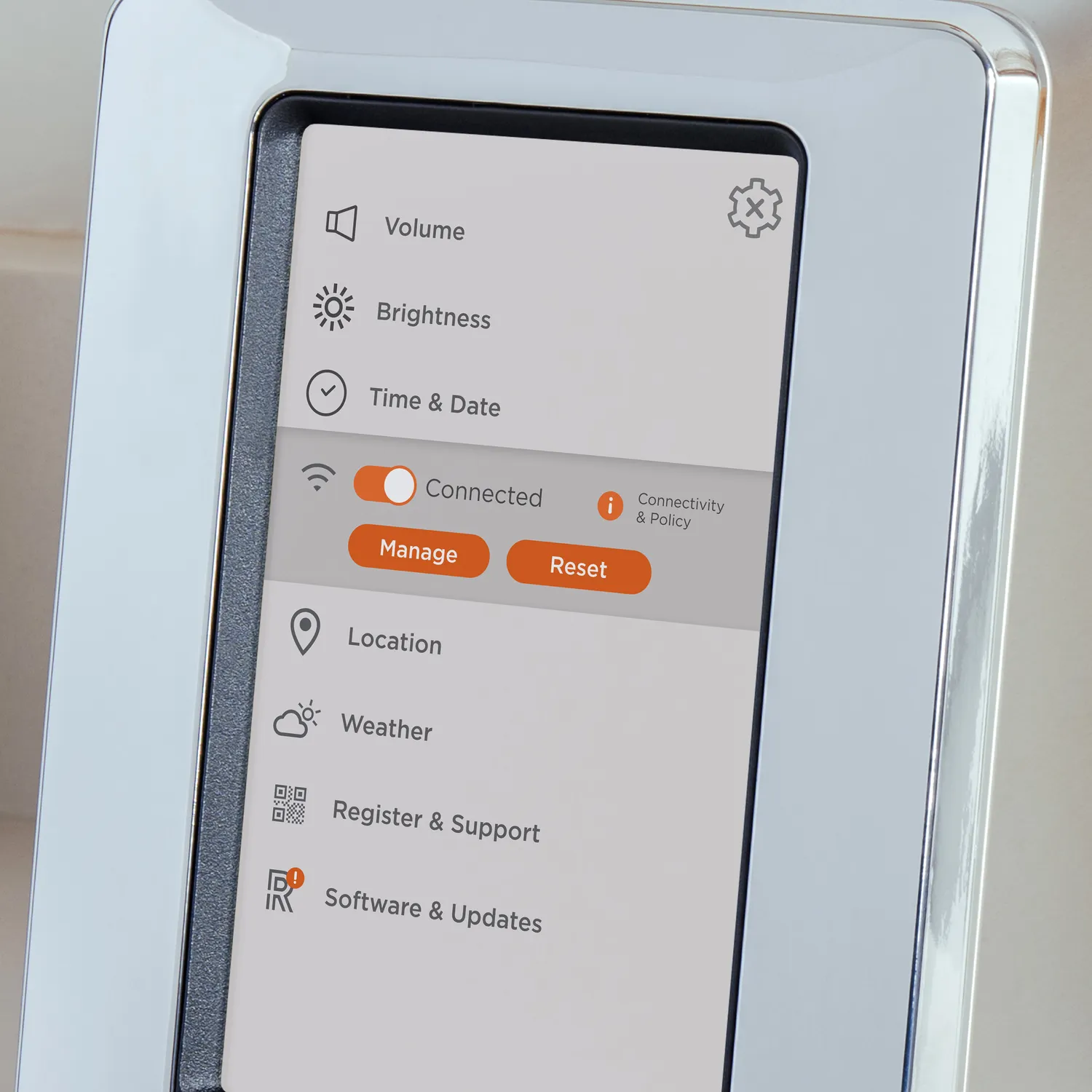 Revolution Connect Smart Toaster Wi-Fi Touchscreen Toaster with Weather Display