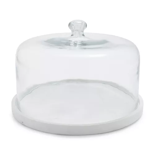 Sur La Table Marble and Glass Cloche