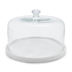 Sur La Table Marble and Glass Cloche Great size and quality
