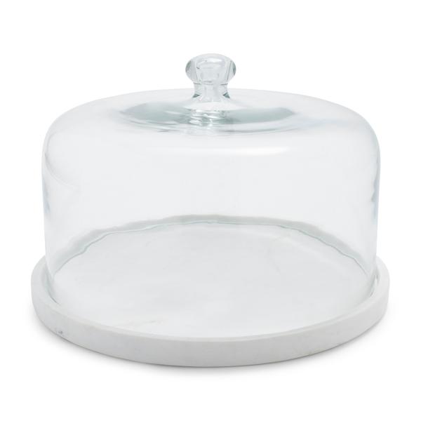 Sur La Table Marble and Glass Cloche