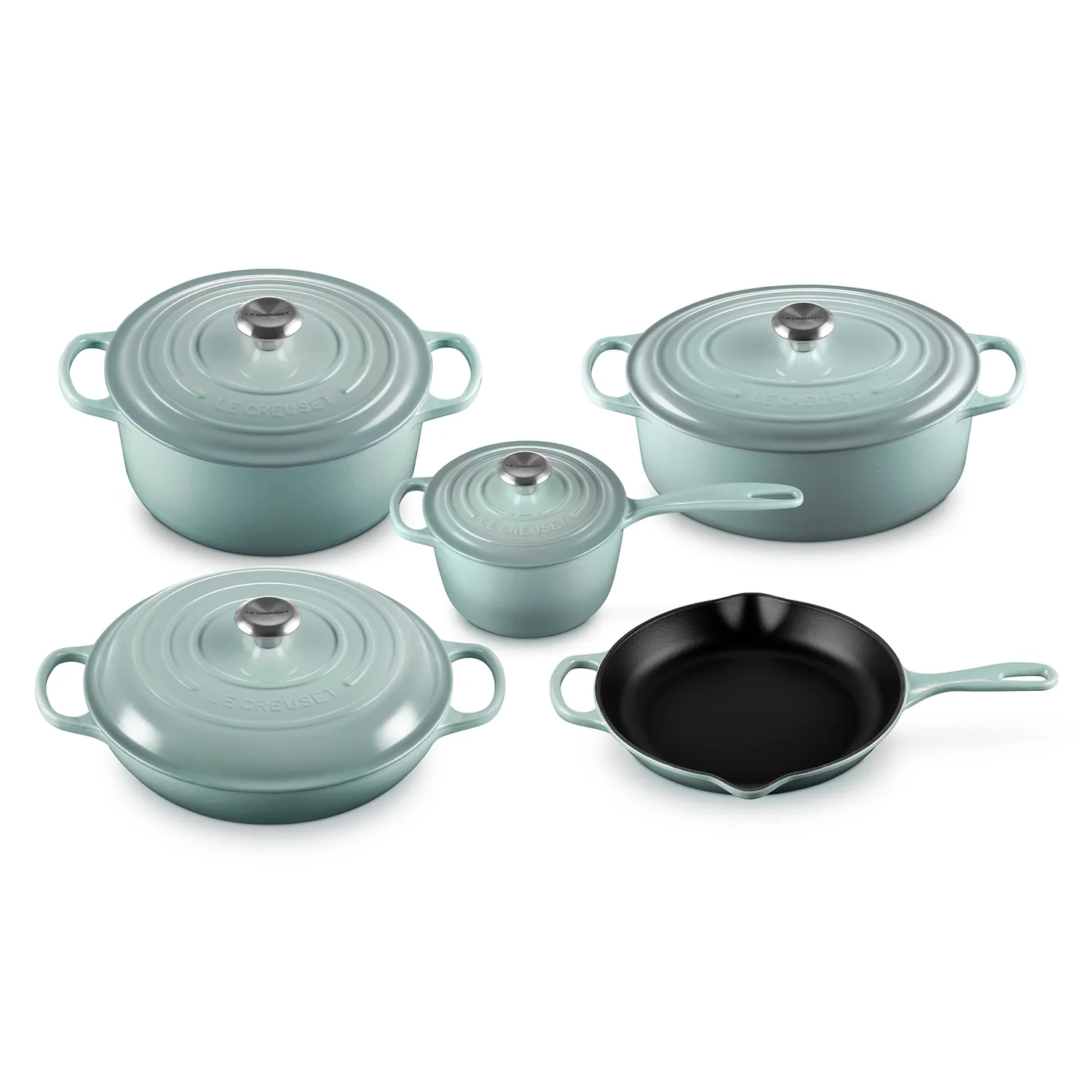 Le Creuset Signature 9-Piece Cookware Set