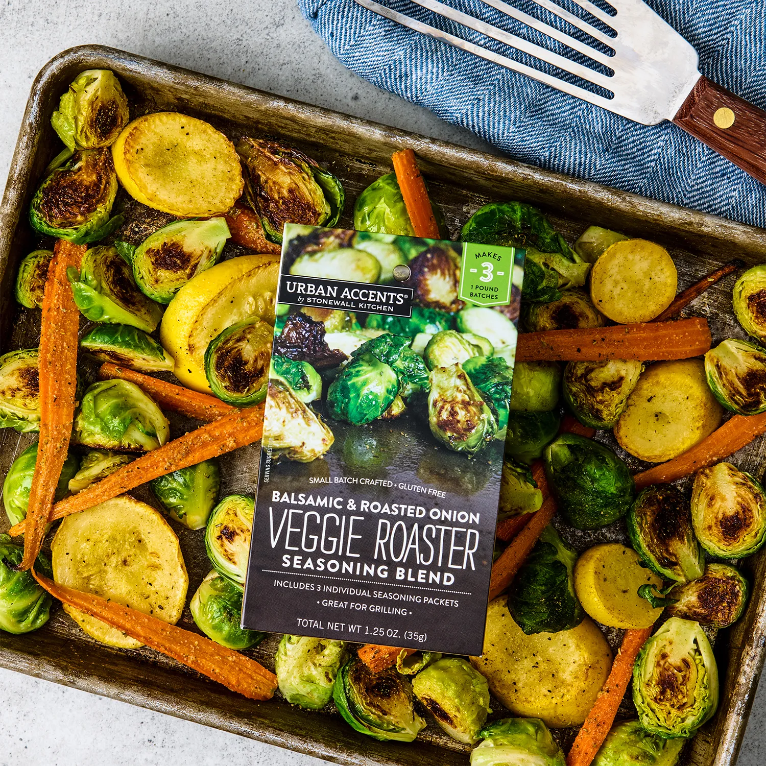 Urban Accents Balsamic & Roasted Onion Veggie Roaster Seasoning Blend