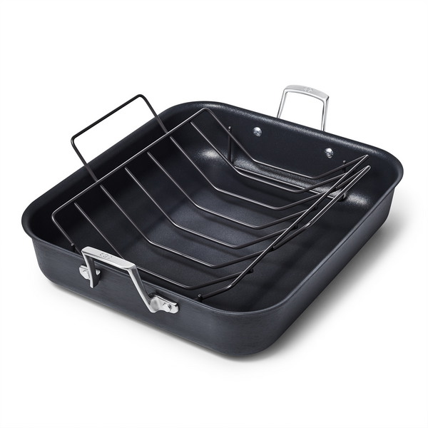 Calphalon Premier Hard Anodized Nonstick Roaster with Rack