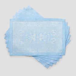 French Home Astra Linen Placemats, Set of 6 