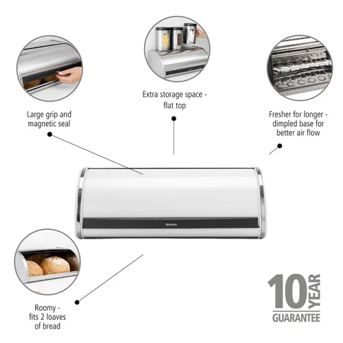 Brabantia Roll Top Bread Box
