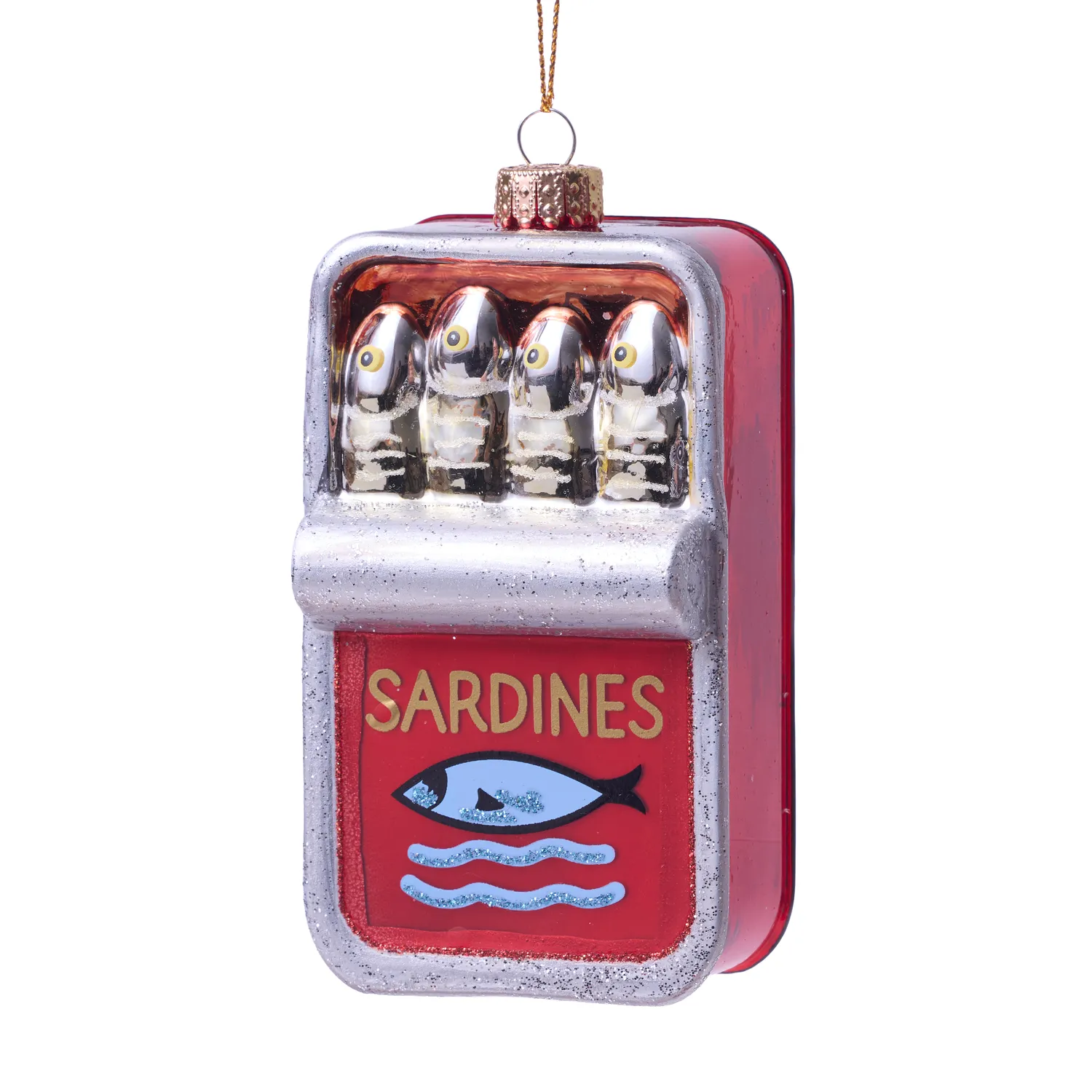 Sur la table Sardines Ornament