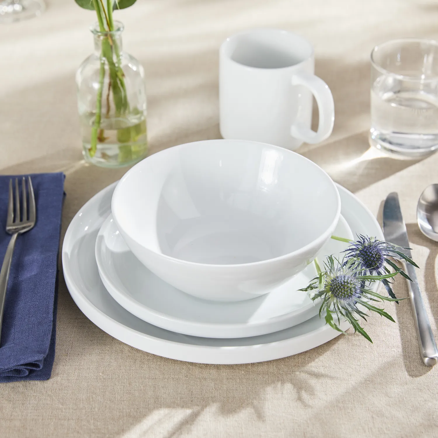 Sur La Table Coupe 16-Piece Dinnerware 