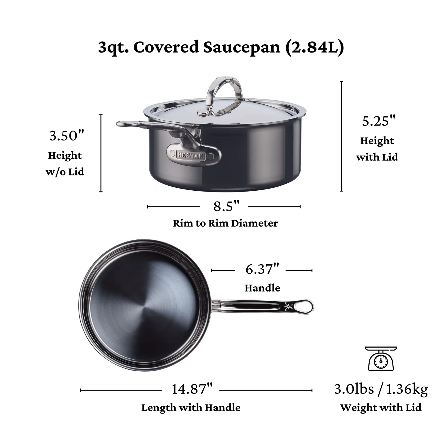 Hestan NanoBond Titanium & Provisions Stainless Steel 27-Piece Cookware Set