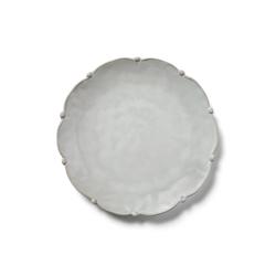 Sur La Table Gray Scallop Salad Plate