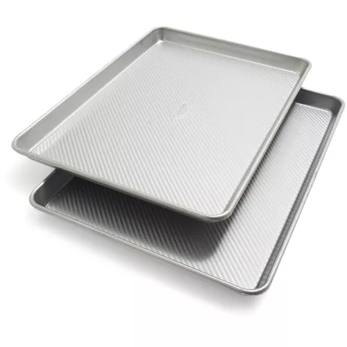 Sur La Table Platinum Pro Half Sheet Pans, Set of 2, 17.25&#34; x 12.25&#34;