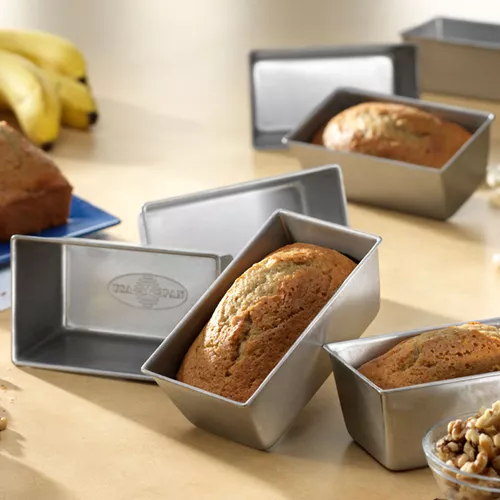 USA Pan Mini Loaf Pans, Set of 4