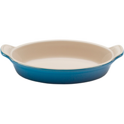 Le Creuset Heritage Au Gratin, 24 oz. Small ones work great as prepping bowls for dredging breadcrumbs or eggs as well as baking one serving meals