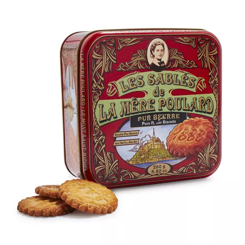 La M&#232;re Poulard Shortbread Cookie Tin