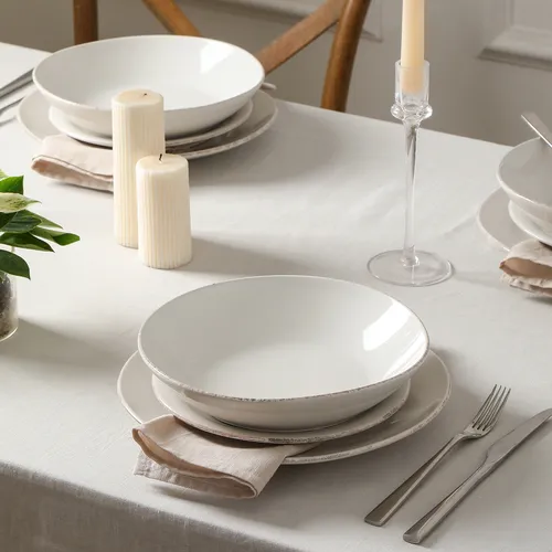 Stone Lain Essence Stoneware 12-Piece Dinnerware Set