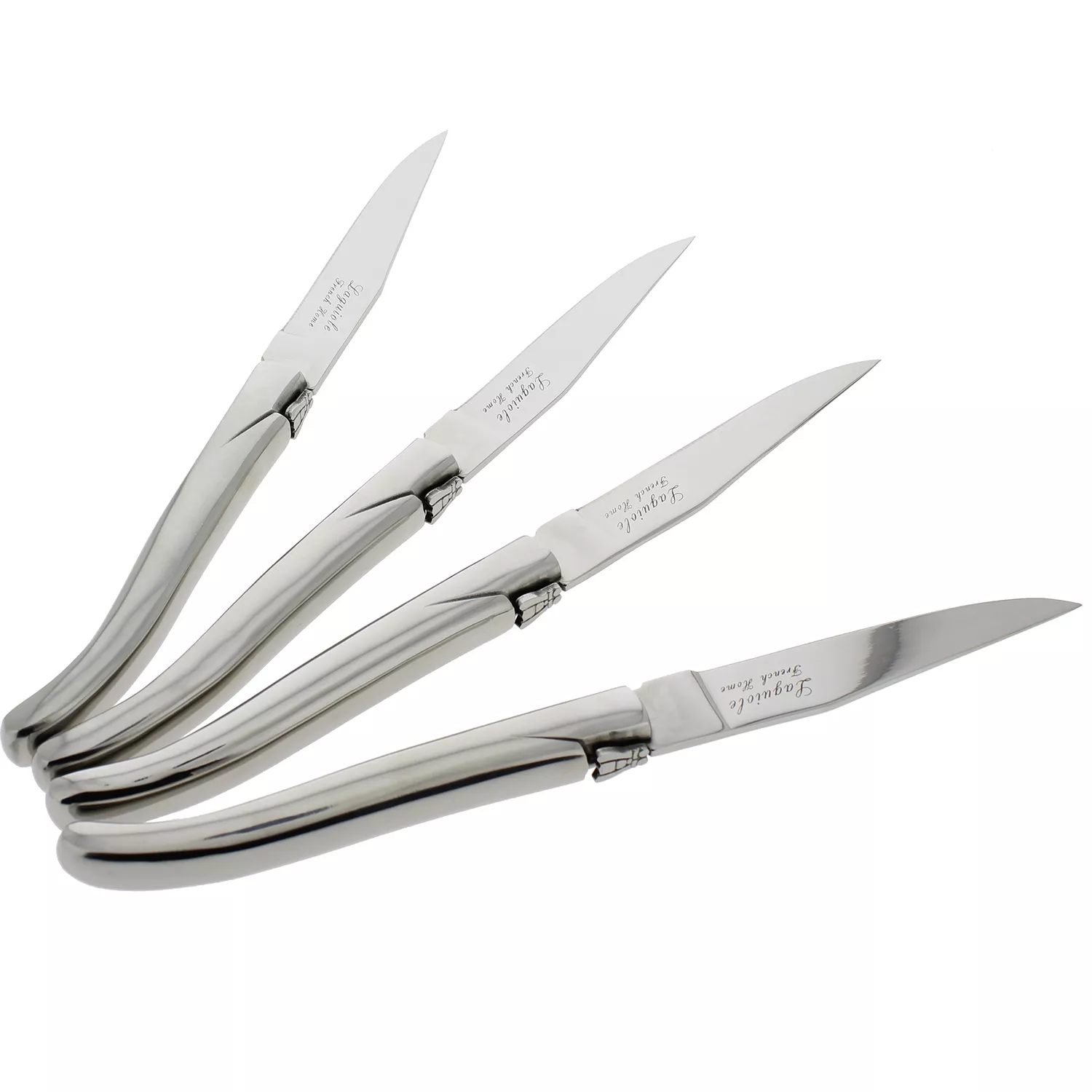 French Home Laguiole Connoisseur Steak Knives, Set of 4