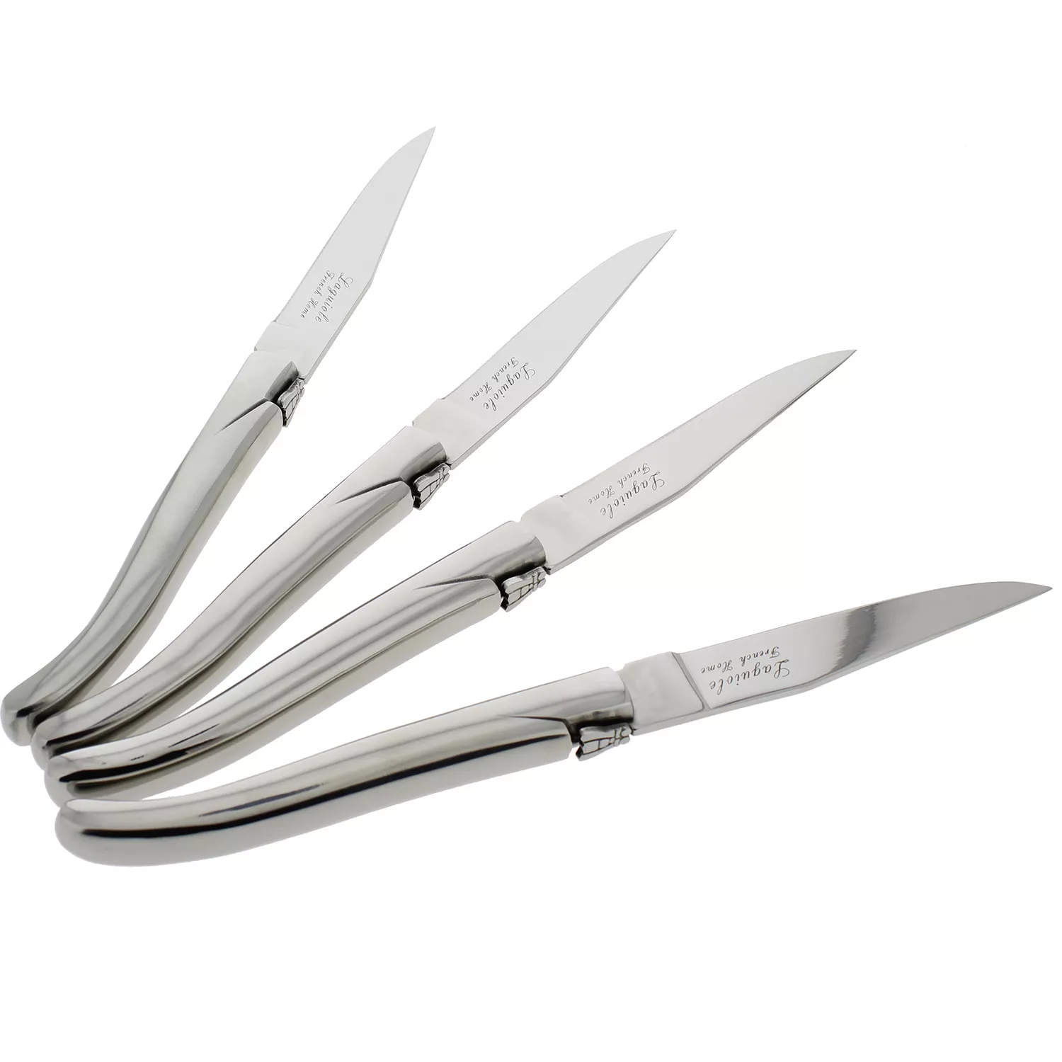 Laguiole Heavy Stainless Steel Steak Knives, set of 4 - Whisk