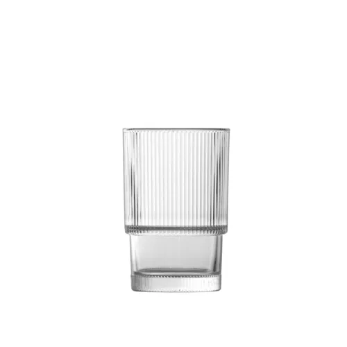 Fortessa Noho Stackable Iced Beverage Glasses, Set of 4