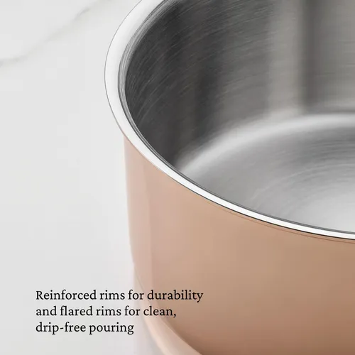Hestan CopperBond Aura Butter Warmer, 0.75qt.