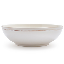 Pearl Stoneware Pasta Bowl Set, Set of 5