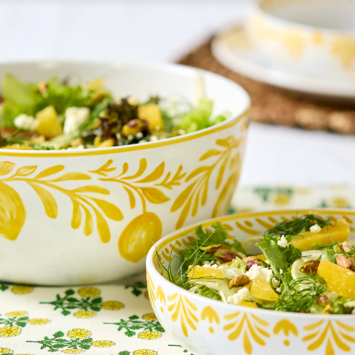 Sur La Table Citrus Bloom Serving Bowl