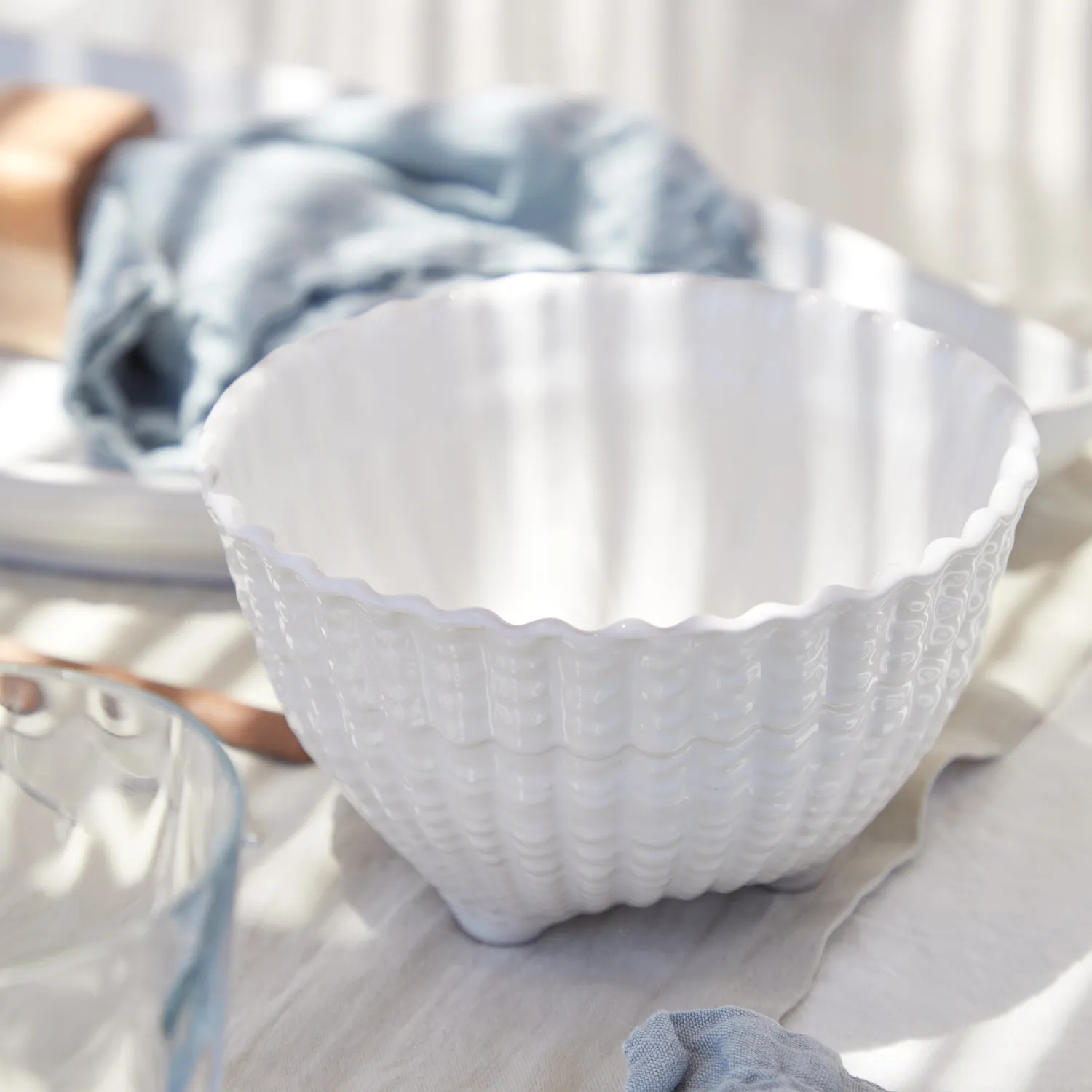 Costa Nova Aparte Shell Bowls, Set of 6