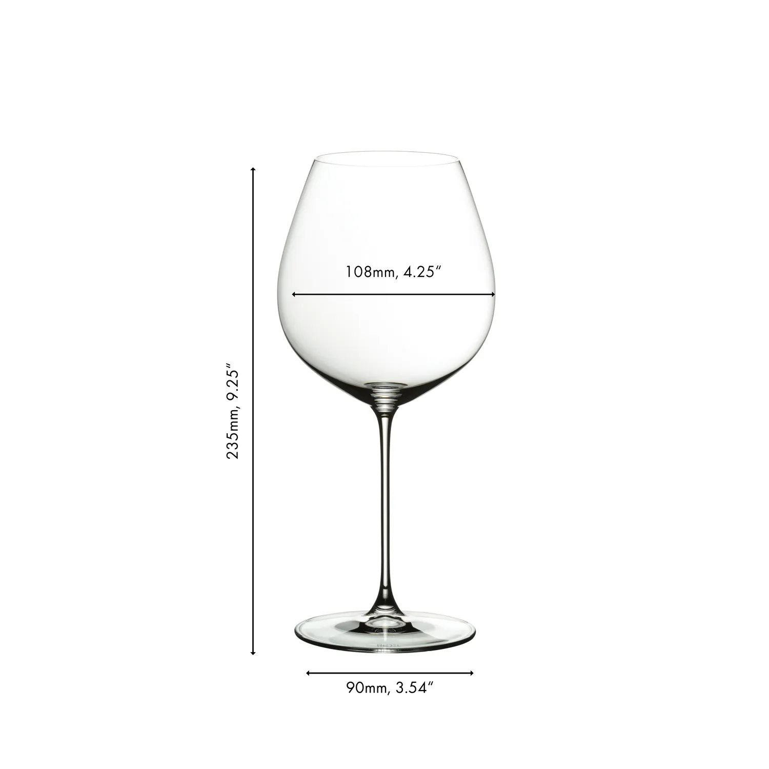 Riedel Veritas Pinot Noir Glasses, Set of 2