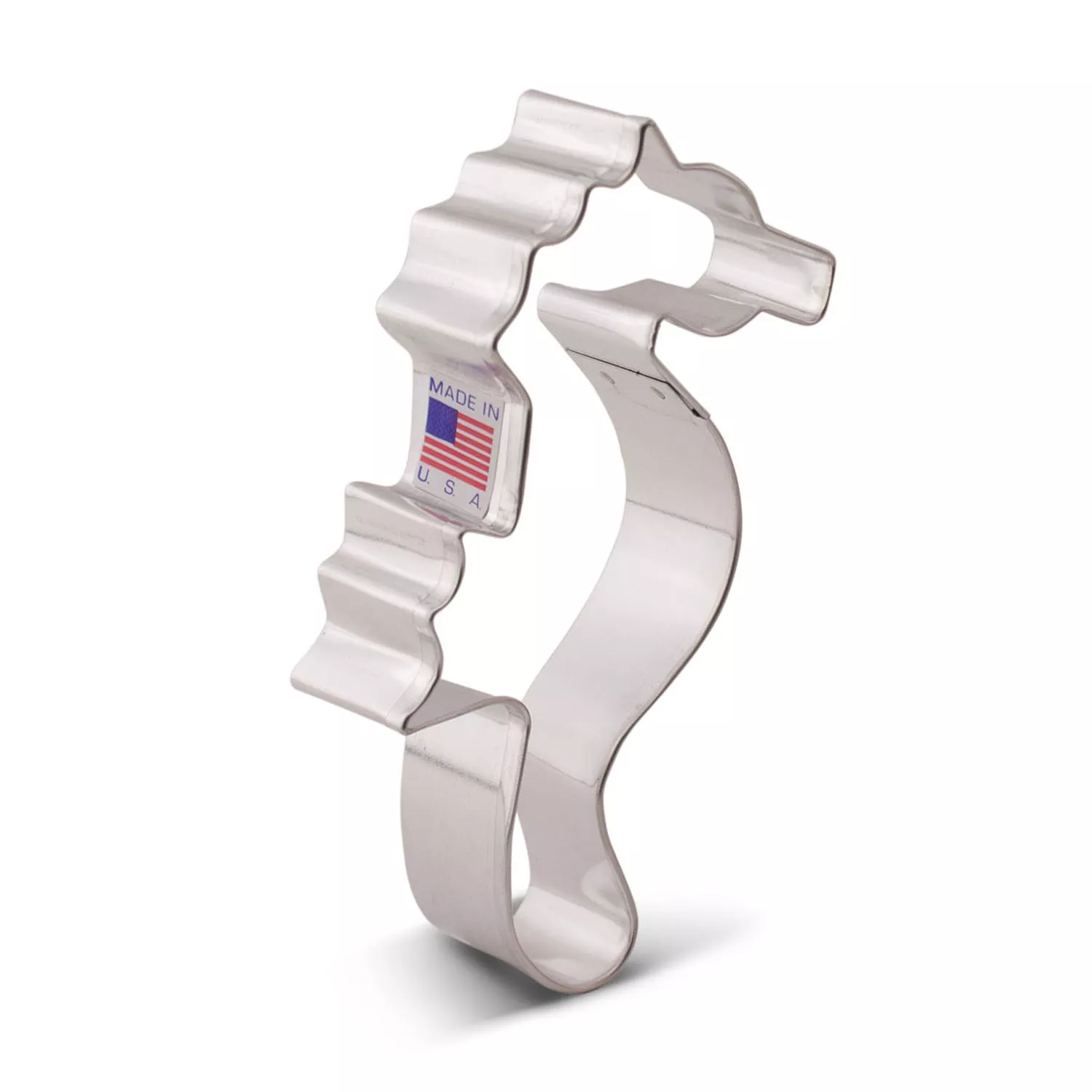 Ann Clark Seahorse Cookie Cutter, 5"