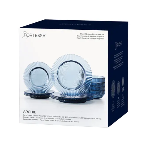 Fortessa Archie 12-Piece Dinnerware Set