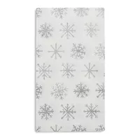Snowflake Paper Guest Napkins, Set of 20