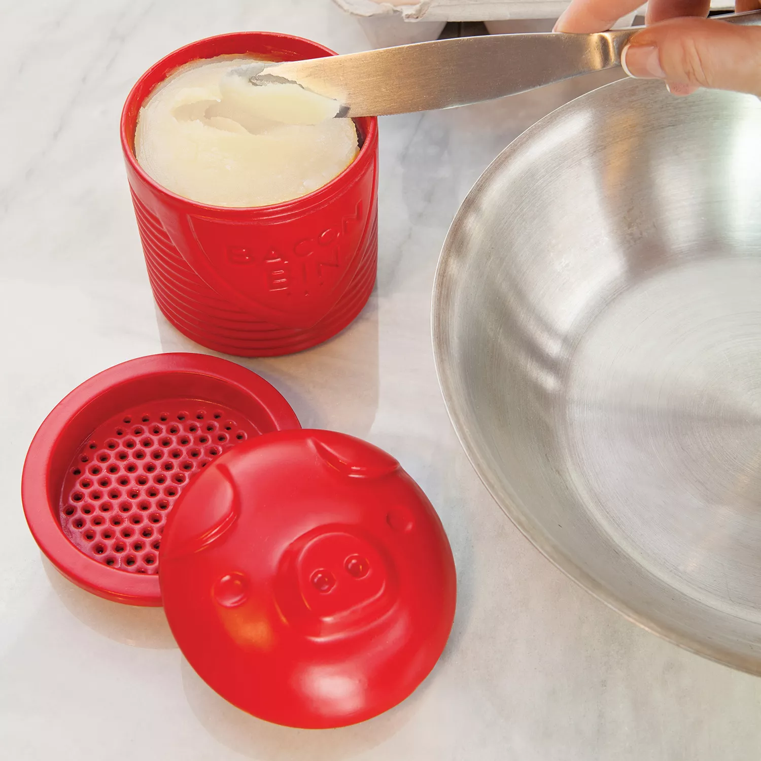 Talisman Designs Bacon Bin Grease Holder