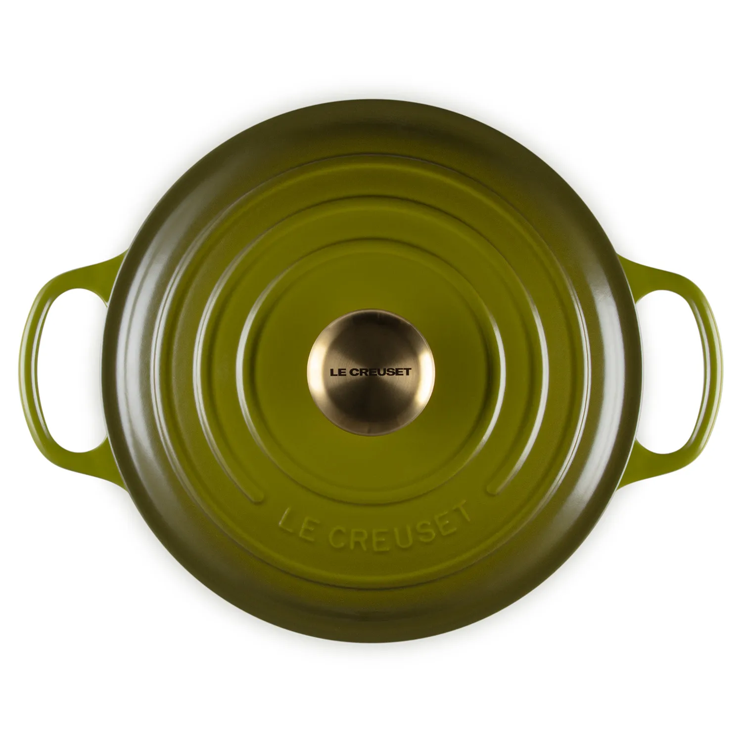 Le Creuset Signature Round Sauteuse with Lid, 3.5 qt.