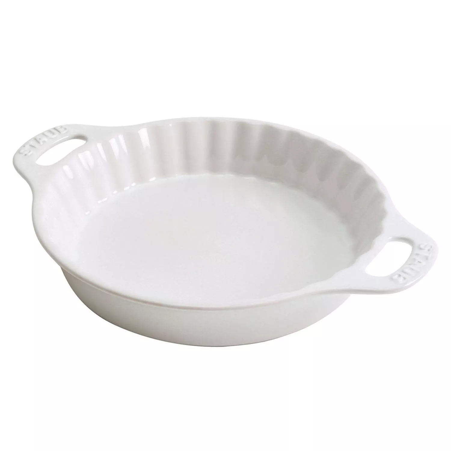 Staub Stoneware Pie Dish, 9¼"