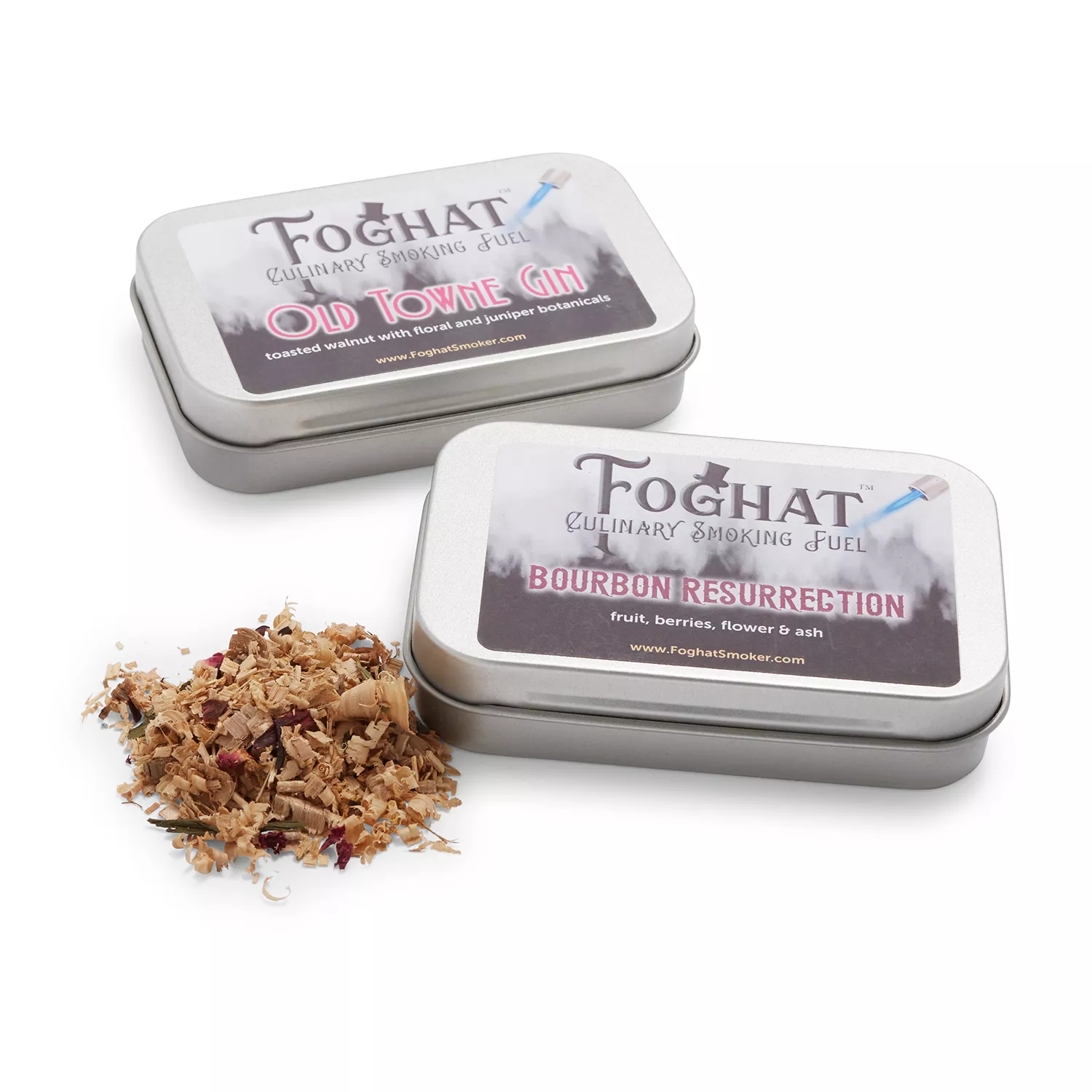 Foghat Cocktail Smoking Chips, Set of 2