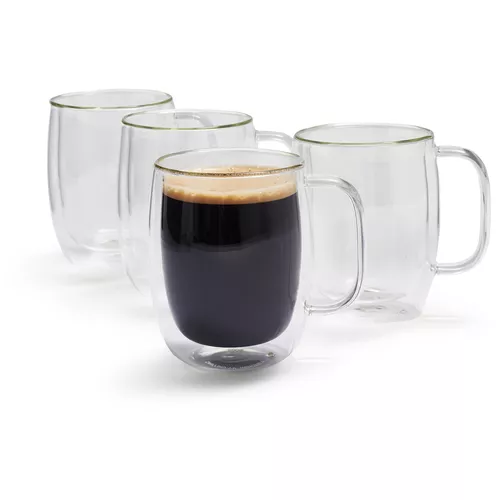 Zwilling J.A. Henckels Sorrento Plus Double-Wall Coffee Glasses, 12 oz. Zwilling J.A. Henckels Sorrento Plus Double-Wall Coffee Glasses, 12 oz.
