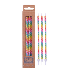 PME Tall Rainbow Candles, Set of 6