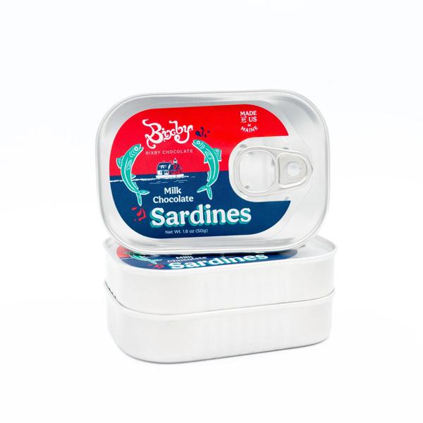 Bixby Chocolate Sardine Milk Chocolate Tin