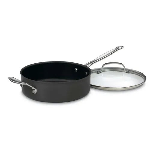 Cuisinart Chef's Classic Hard Anodized Ceramic Nonstick Sauté Pan, 3.5qt.