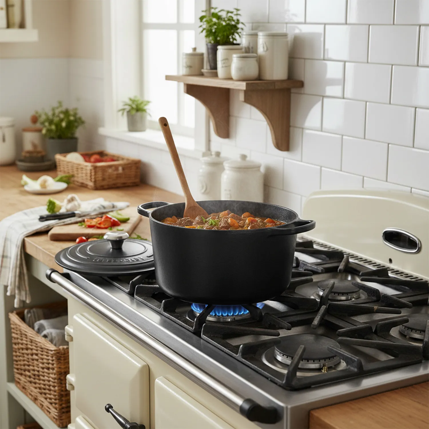 Le Creuset Signature Deep Round Dutch Oven, 6.5 qt.