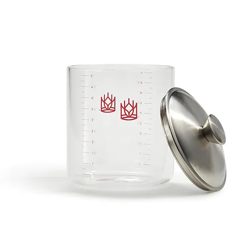 King Arthur Baking Co. Glass Sourdough Crock