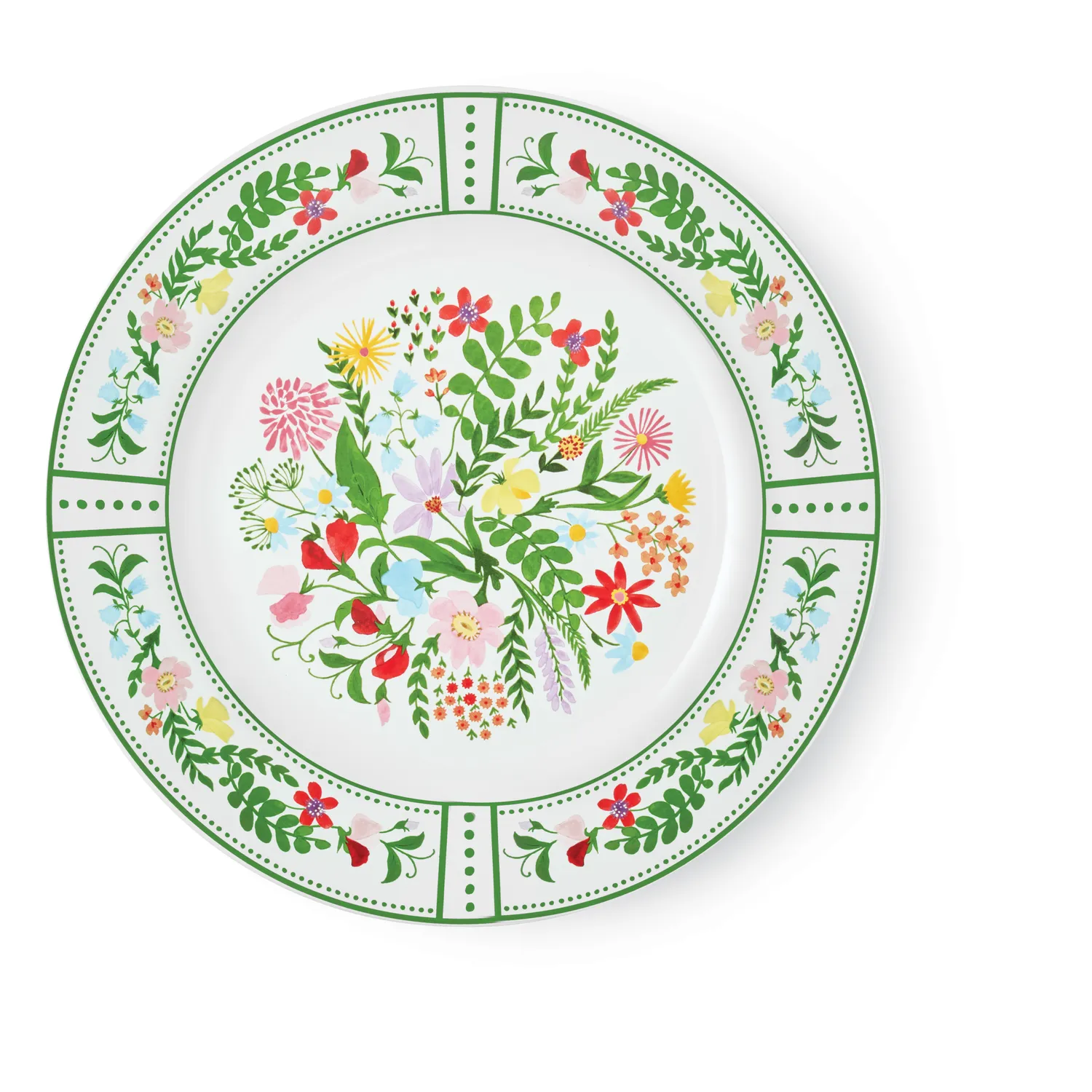 Sur La Table Fleur 12-Piece Dinnerware Set