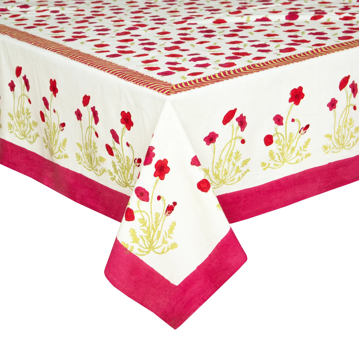 Couleur Nature Poppies Tablecloth