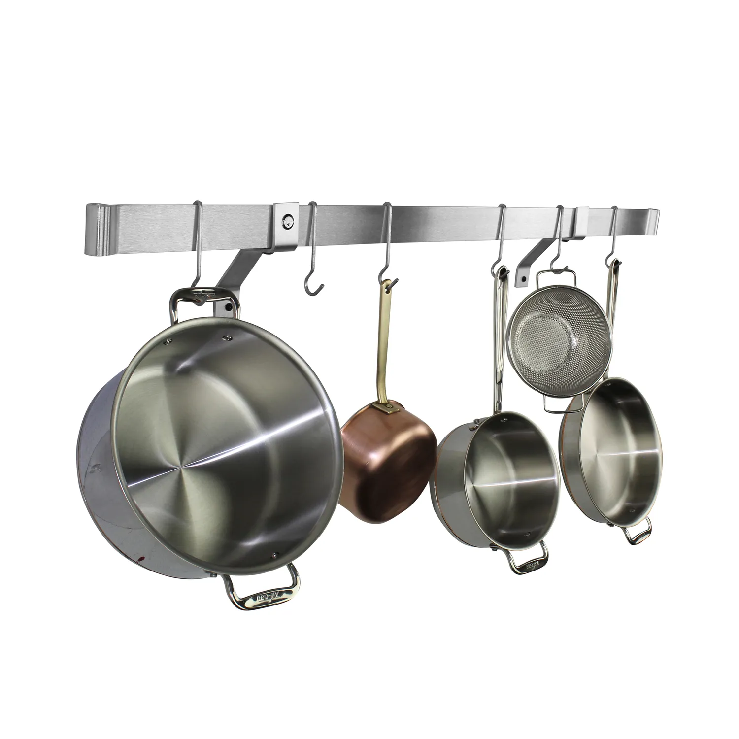 Enclume Stainless Steel Rolled End Wall Racks