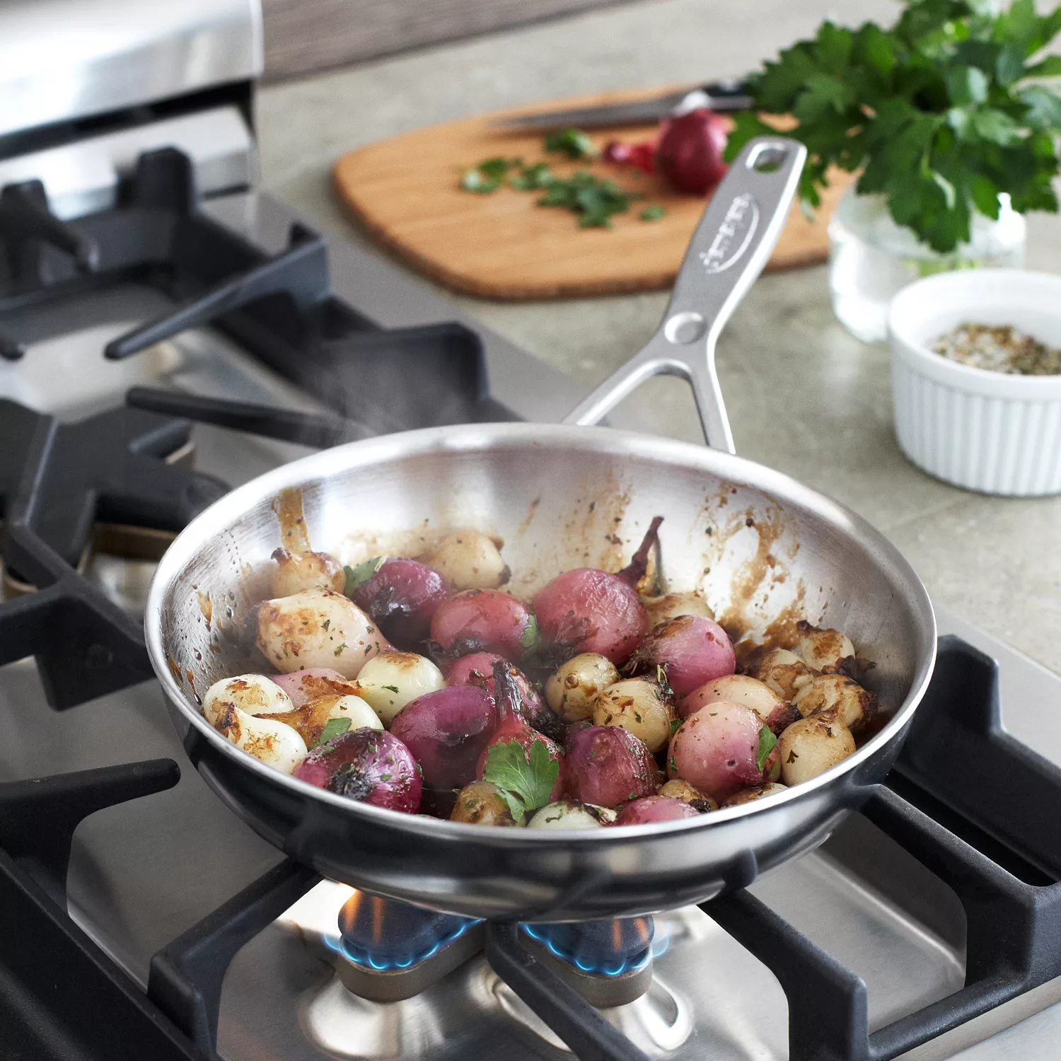 Demeyere Industry5 Stainless Steel Skillets