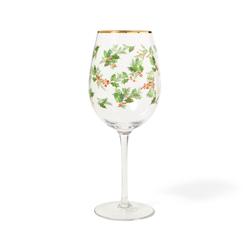 Sur La Table Holly Wine Glass