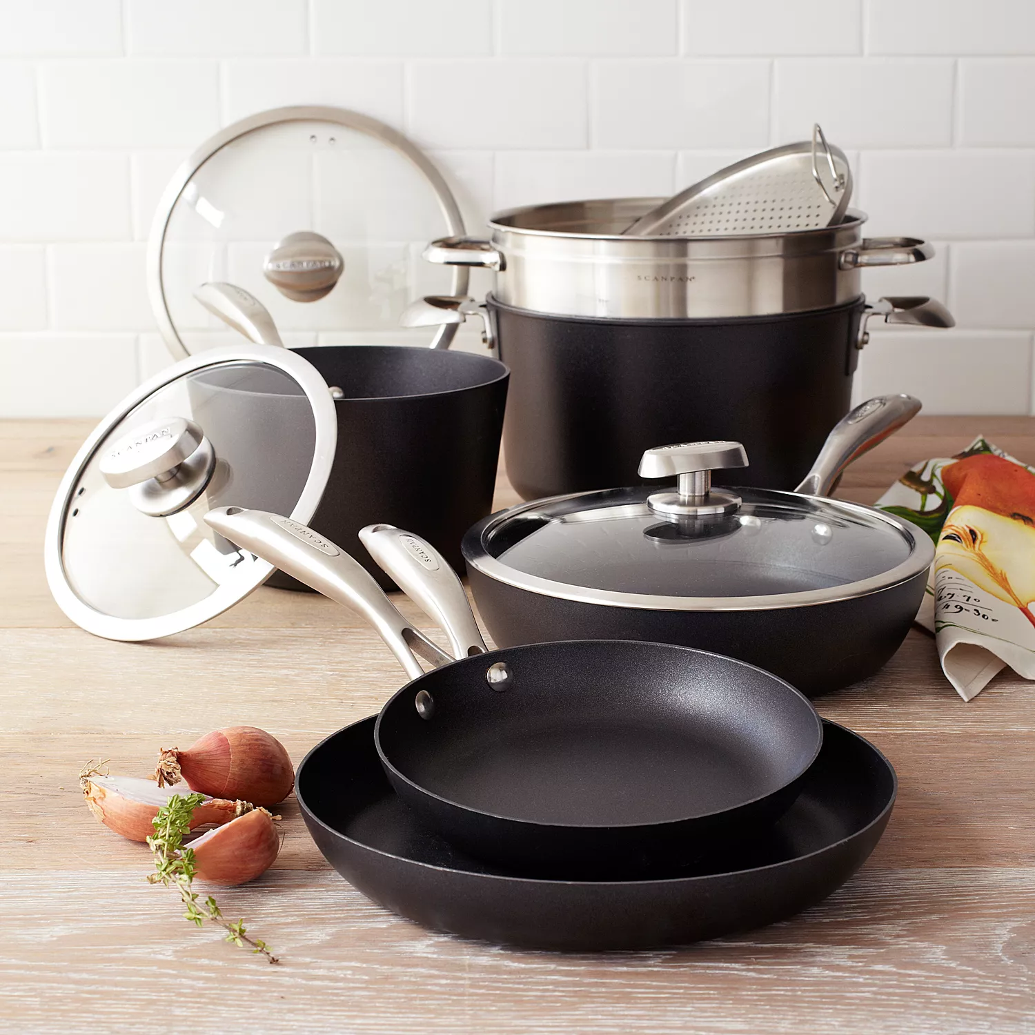 Scanpan Pro IQ Nonstick 9-Piece Set