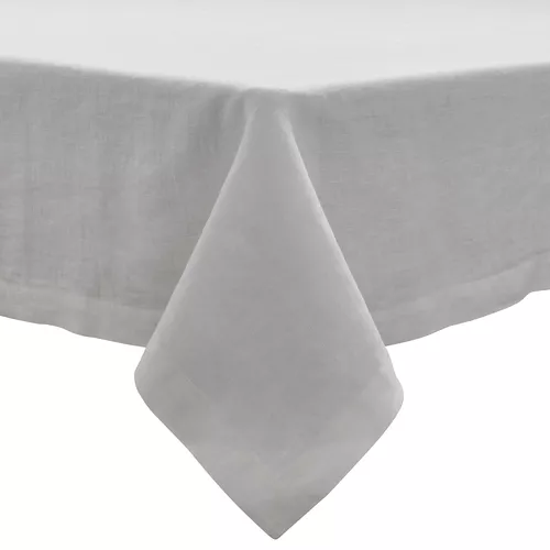 Sur La Table White Linen Tablecloth