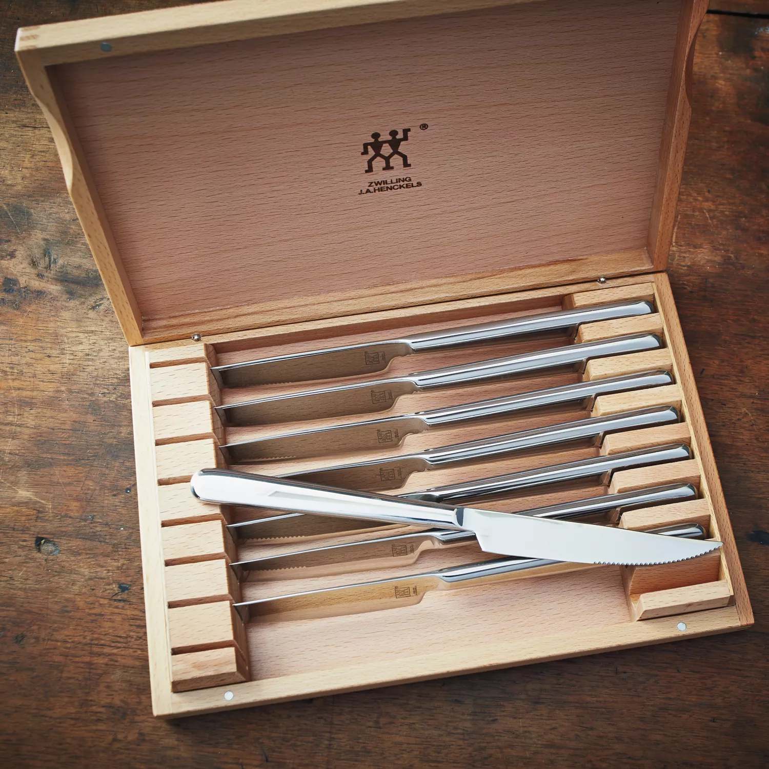 Zwilling J.A. Henckels Steak Knives with Box, Set of 8, Sur La Table