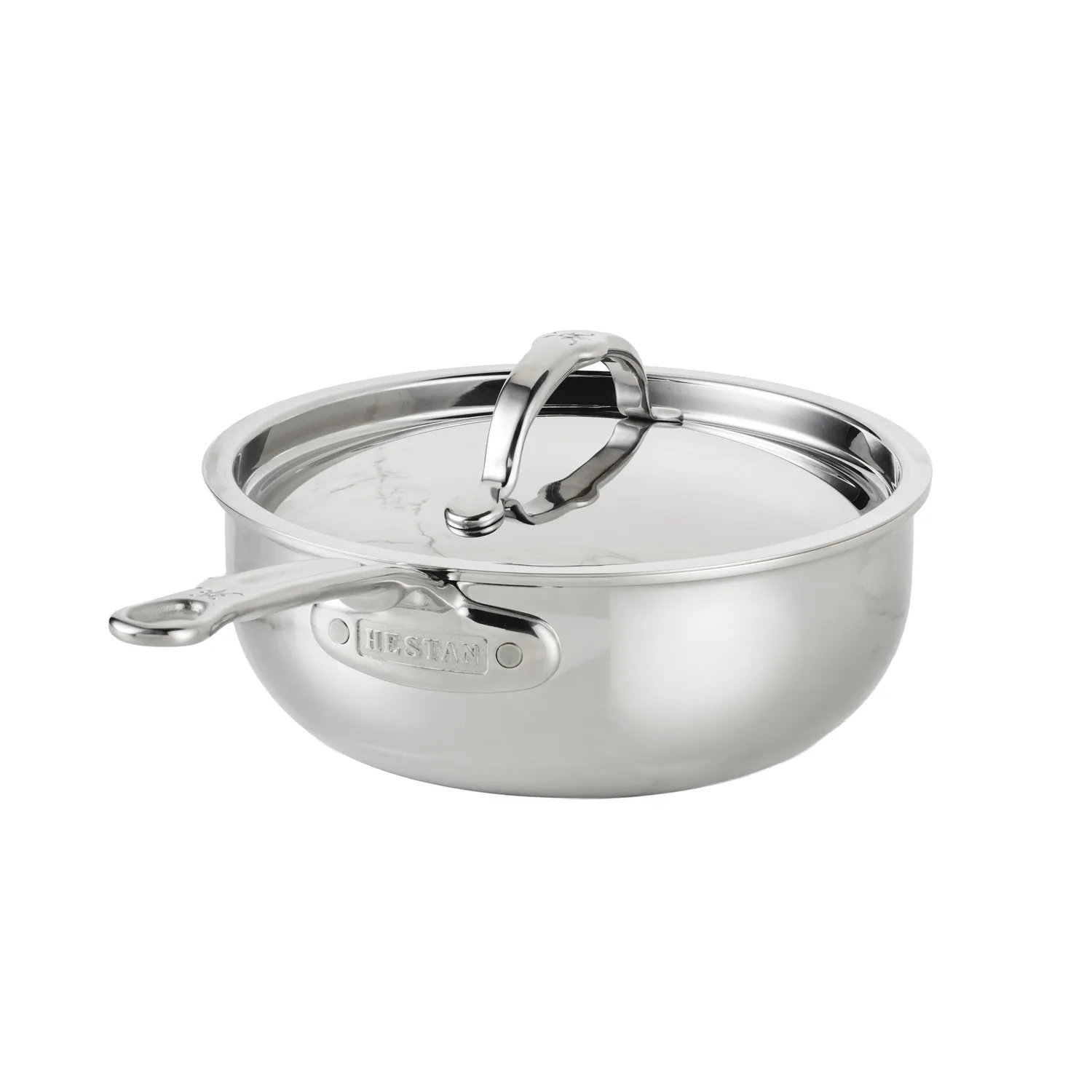 Hestan ProBond Luxe Stainless Steel Saucier with Lid, 2qt.