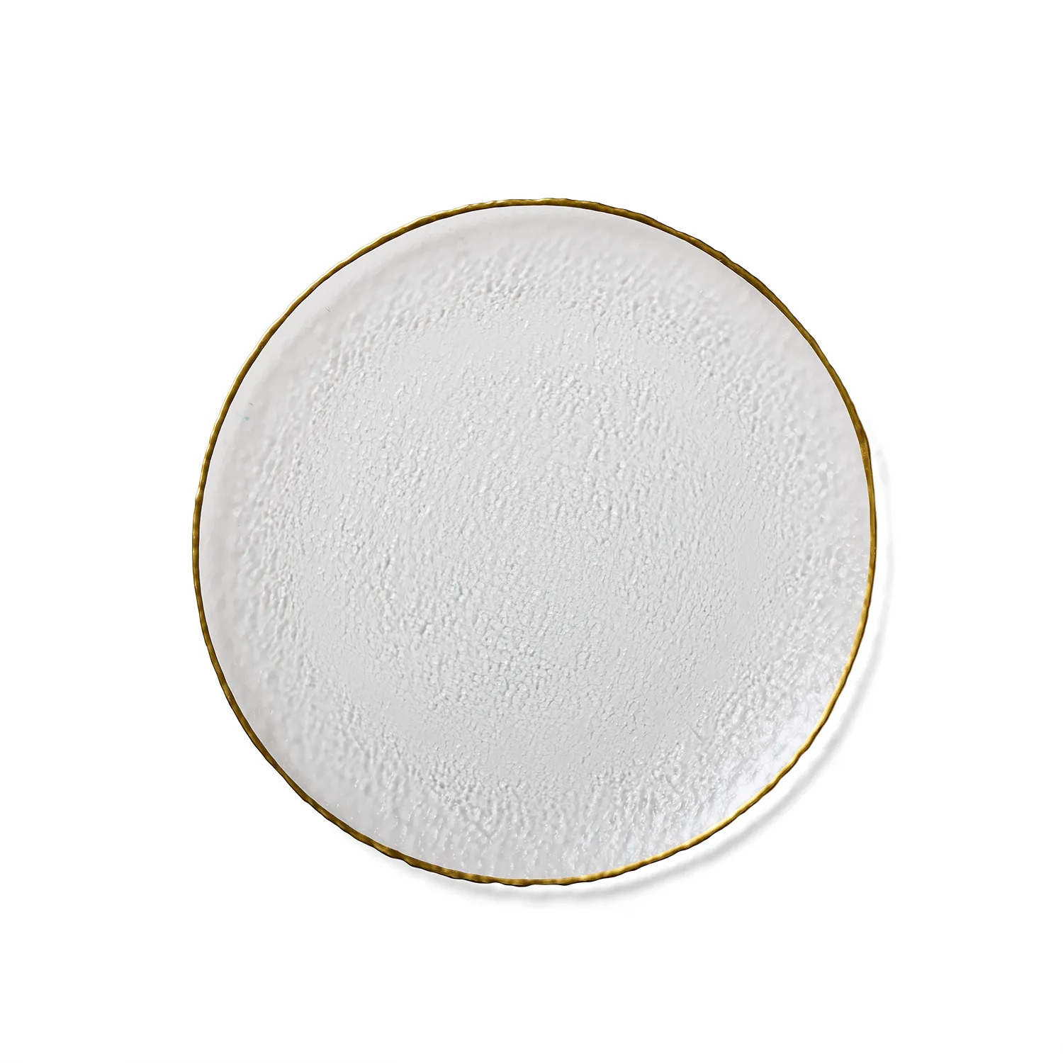 Sur La Table Gold Rim Glass Charger